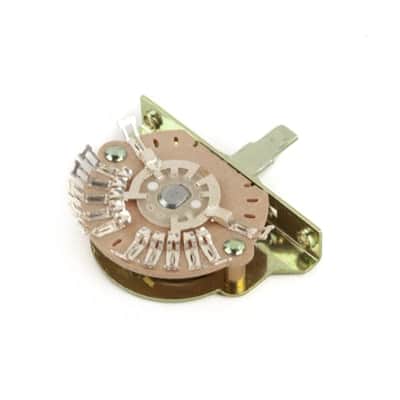 Genuine Fender 5-Position 12-Lug Oak-Grigsby Disc-Style Pickup Selector Switch