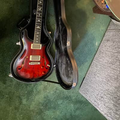 PRS SE Hollowbody Standard 2020 - 2024 - Fire Red Burst image 5