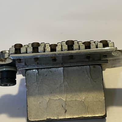 2000's Korean Ibanez RG Series ILT101 Chrome Floyd Rose Single Locking Tremolo Bridge image 9