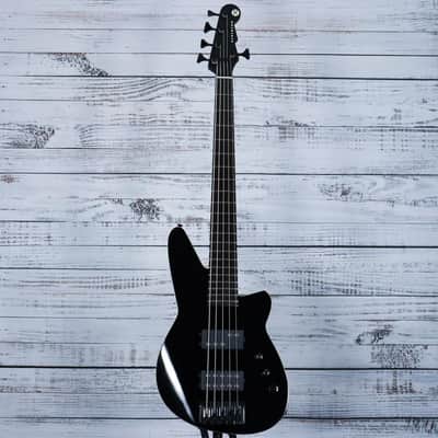 Reverend Mercalli 5 Bass Guitar | Blackout image 3