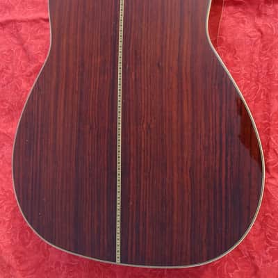 Yamaha FG-345 FG345 Excellent Conditions with low action and excellent sound 1980 Natural image 6