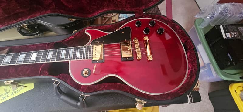 Gibson Custom Shop Les Paul Custom 2007 - Wine Red image 1