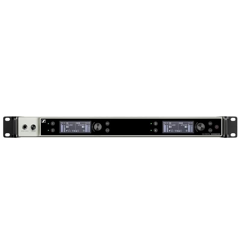 Sennheiser EW-DX-EM-4-DANTE 4-Channel Dante Receiver - Q1-9: 470.2 - 550 MHz image 1