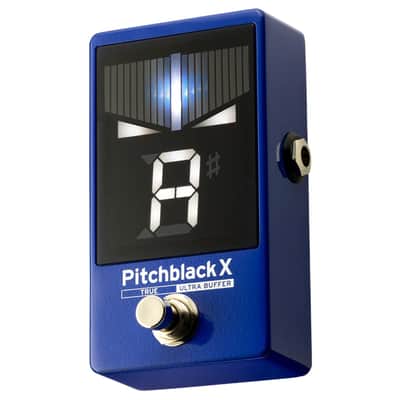 Korg PBX Pitchblack X Chromatic Tuner Pedal - Limited Edition Blue image 2