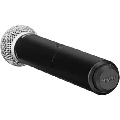 Shure BLX24/PG58 - Desktop Mic stand - XLR Cable - 4 AA battery set - Goby Labs GLS-104 - Anti Slip Roller Ring image 7
