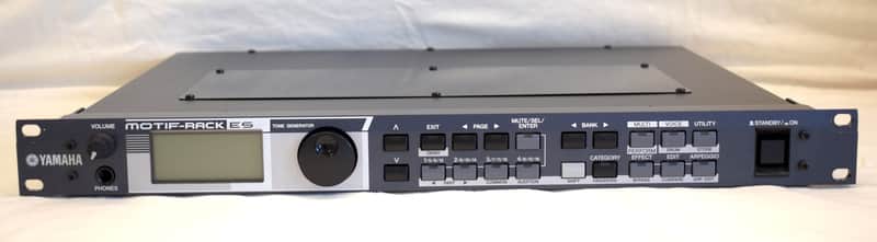 Yamaha Motif ES Rack Tone Generator 2000s - Gray image 1