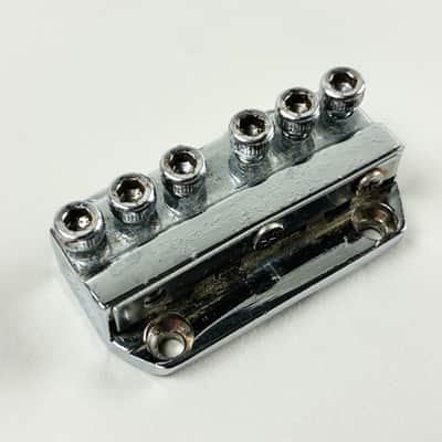 Washburn Wonderbar Roller Nut / String Guide – Chrome 80s image 1