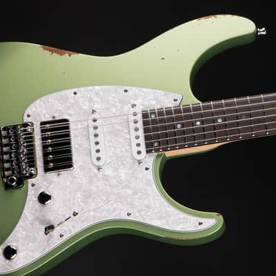 Mayones Aquila Aged V24 6 - Monolith Metallic Celadon Green image 13
