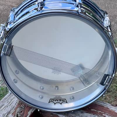 Vintage 1960’s Ludwig LM 402 Supraphonic 6.5x14" 10-Lug Aluminum Snare Drum with Keystone Badge - CLEAN image 6