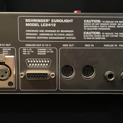 DMX controller Eurolight LC2412 con flightcase image 4