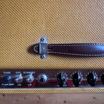 Fender '57 Twin-Amp Reissue 40-Watt 2x12" Guitar Combo 2004 - 2011 - Lacquered Tweed image 3