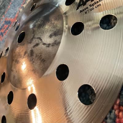 Sabian 8" AAX Aero Splash Cymbal - Brilliant Finish image 3