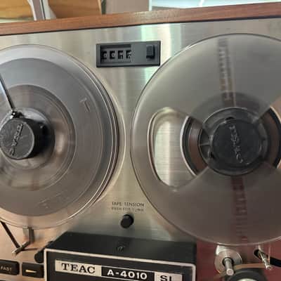 TEAC A-4010SL Stereo Reel to Reel Tape Recorder Tested Record/Play image 7
