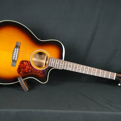 Guild OM-140CE ORCHESTRA ACOUSTIC ELECTRIC WITH SOFT CASE - Antique Burst image 5