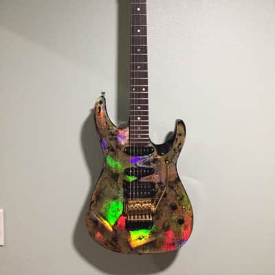 Kramer American Pacer Custom II 1988ish Gold Holoflash image 6