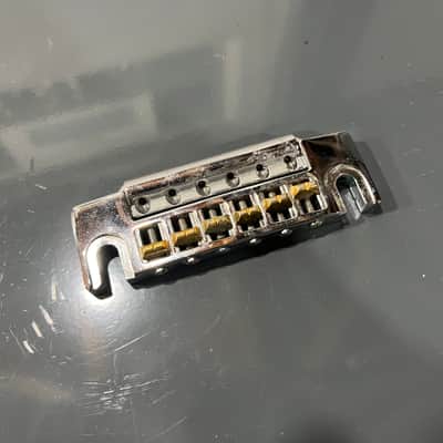 Schaller 455 Wraparound Bridge Gibson 1980’s - Chrome image 1