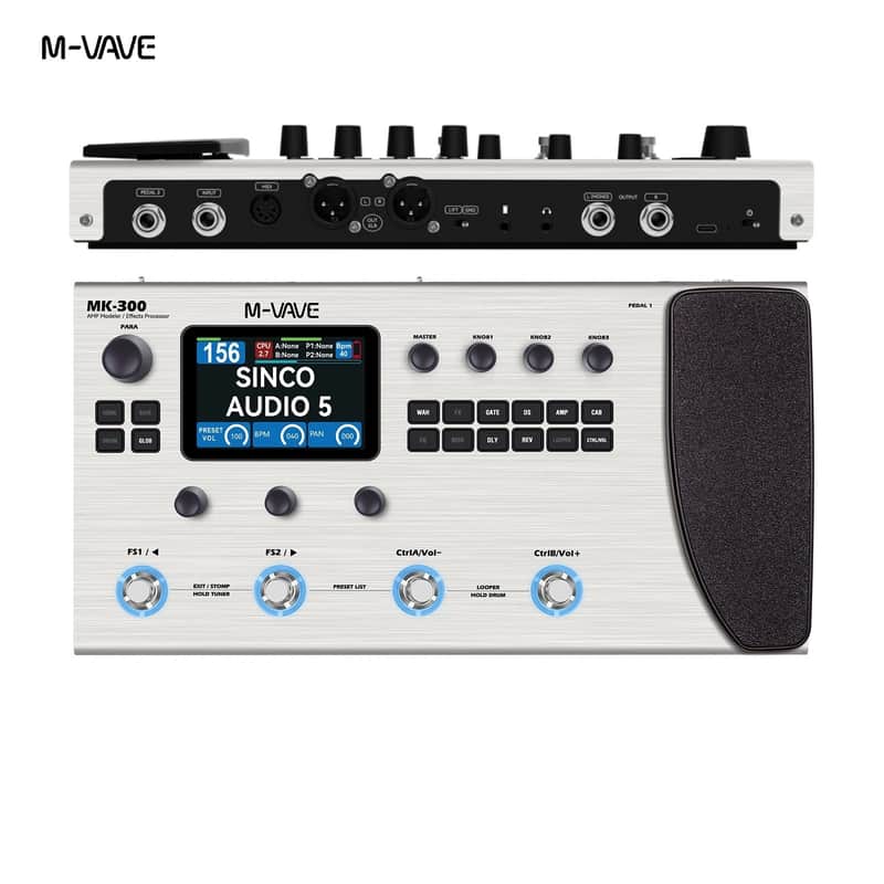 M-vave MK-300 Guitar Multi-Effect Processor | ANN Neural Modeling