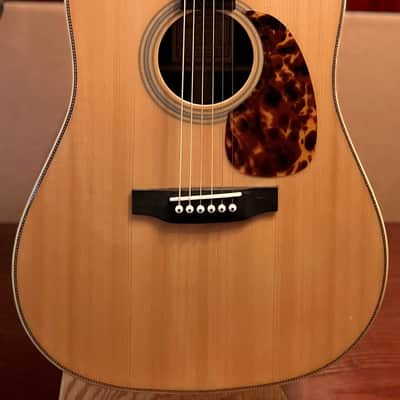 Recording King RD-328 Deluxe Dreadnought Natural | Reverb