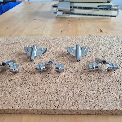 Sonor Performer Bassdrum Claws ~1980 - Chrome image 8
