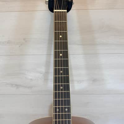 Harmony H166 Dreadnought Acoustic Guitar Natural Made in Korea 1970's image 5
