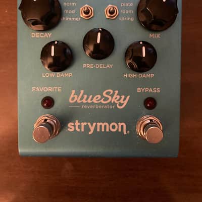 Strymon Blue Sky Reverberator V1 2010 - 2022 - Blue image 1