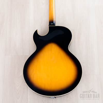 1975 Gibson ES-175 Vintage Hollowbody Guitar Sunburst, 100% Original w/ Case image 3