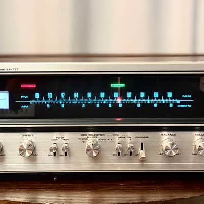 Ampli Récepteur Stéréo Pioneer SX-737 – 35WPC – Testé Et Fonctionne Très Bien – Japon