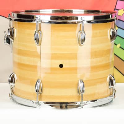 Used 70's Slingerland 15" x 12" Butcher Block ReWrap, 3ply Shell image 3