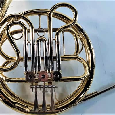 Yamaha YHR-313 Single French Horn, Japan, with Yamaha case, Good Condition image 5