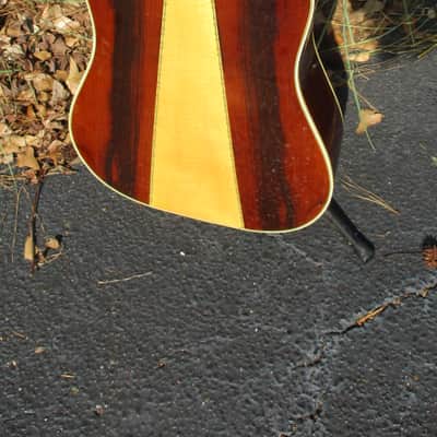 Vintage Gamma D-35 Copy Acoustic Guitar~Japan~w/Gig Bag ~3 Piece Back~Bone Saddle~MIJ~ image 8