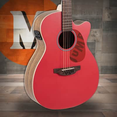 Ovation Applause Jump OM Cutway Electric - Lipstick (AEO-69-R) image 1