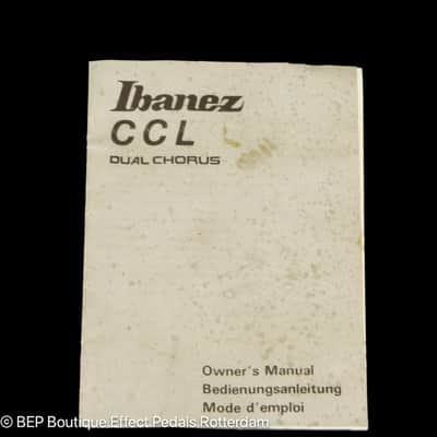 Ibanez CCL Dual Chorus Mid 80's s/n 118118 Japan image 10