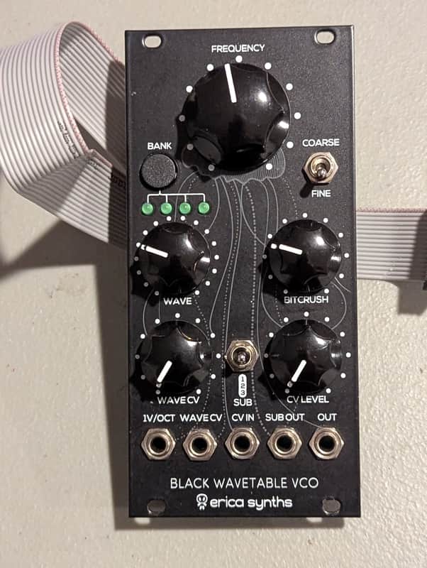 Erica Synths Black Wavetable VCO