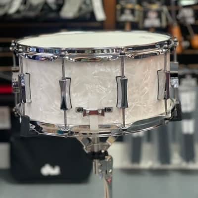 PORK PIE 14X6.5 MAPLE ASH BIG CHIP WMP SNARE DRUM - DEMO image 3