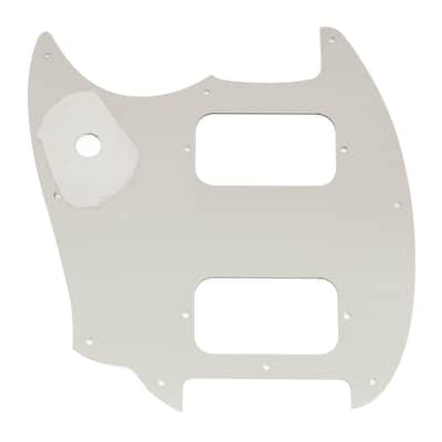 9-Hole Guitar Pickguard for Squier Sonic Mustang HH Electric Guitar, 3Ply Aged White image 3