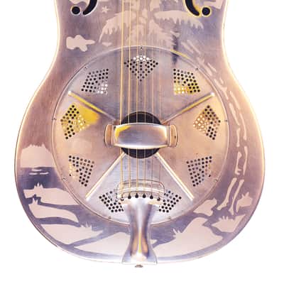 National Reso-Phonic Style O 2009 "Replicon" - Classic resonator guitar sound with modern reliability - check video! image 2