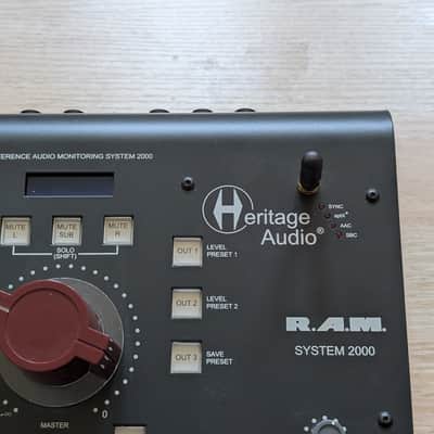 Heritage Audio RAM System 2000 Desktop Monitor Controller with Bluetooth 2017 - 2019 - Blue image 6