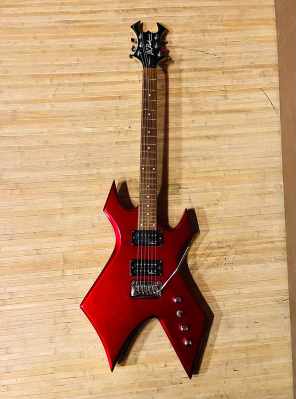 BC Rich Platinum Series Warlock w/ Widow Headstock Korea image 1