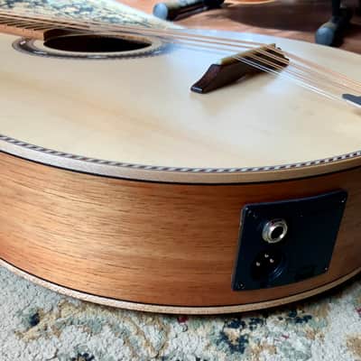 Carvalho MOC308 LEFT HANDED Octave mandolin, pickup & rigid bag image 3