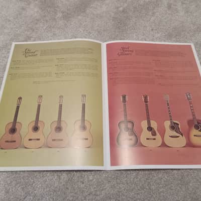 Vintage 1970 Greco Acoustic and Electric Guitars Catalog! Rare, Original Case Candy, Paperwork! image 2