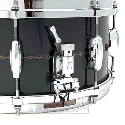 Tama Star Bubinga Snare Drum 14x6.5 Smoky Black image 2