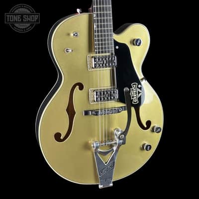 Used 2013 Gretsch Custom Shop Stephen Stern Masterbuilt 130 Anniversary Metallic Gold/Black w/Case TSU24198 image 4