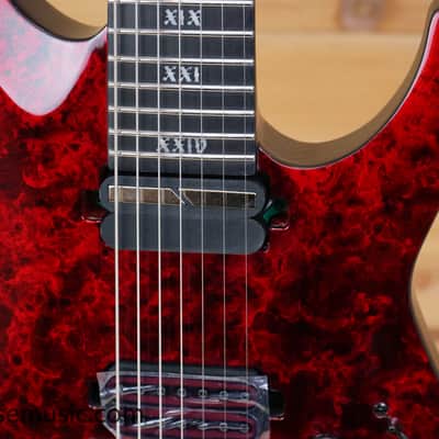 Schecter C-7 FR S Apocalypse Sustainiac - Red Reign image 4