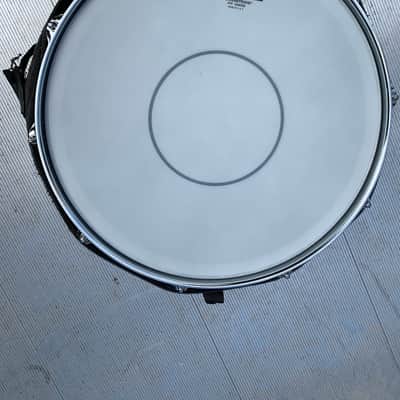 Premier Drums 14" x 5.5" Brass Hammered Snare Drum Black Chrome 2608 +hardcase (Steve White) image 4