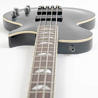 2012 Fernandes Monterey Bass w/ EMGs, Set Neck Construction, Original Hardshell Case image 10