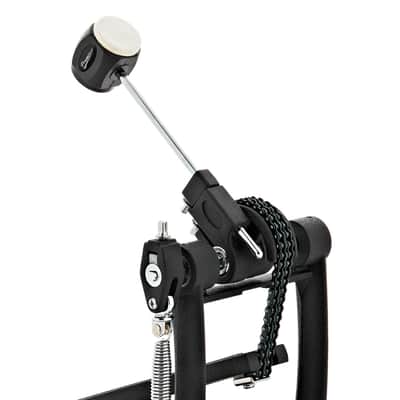 Premier Artist Single Bass Drum Pedal Double Chain Drive Reversible Beater PAHW-SPD image 2
