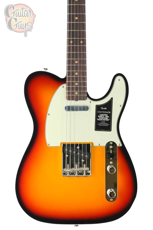 Fender Vintera III Early 60s Telecaster Custom 3- Color Sunburst image 1