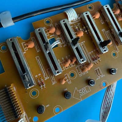 Nektar Impact LX49+ MIDI Keyboard Part: Display Fader Slider Control PCB image 6