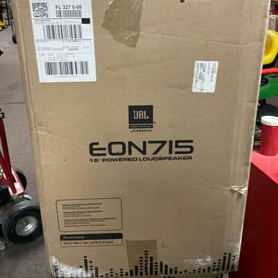JBL EON715 2-Way 1300-Watt Powered Loudspeaker 2021 - Present - Black image 2