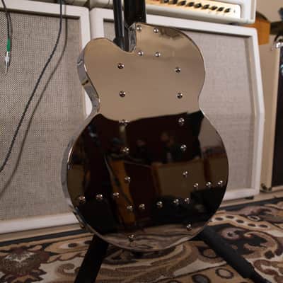Normandy Aluminum Archtop Aluminum 2000s owned by Chris Shiflett image 5